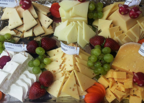 K�seplatte (f�r 15 bis 20 Personen)